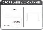 Mountain K0192S Steel Drop Plate Set