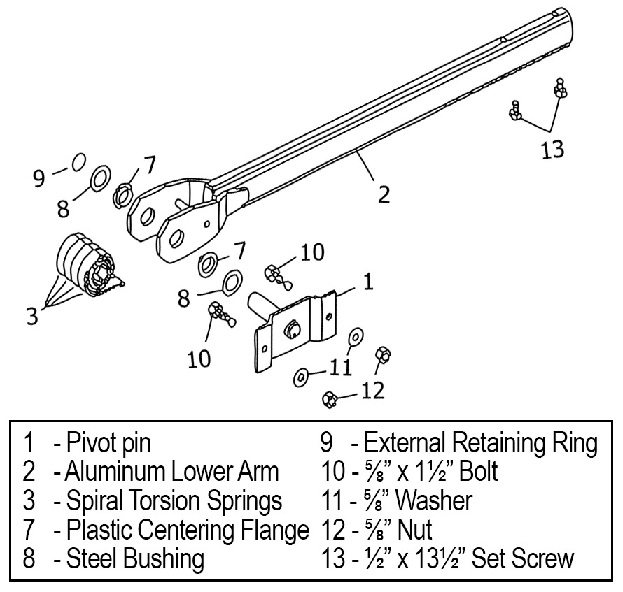 Carolina Tarps Wind Deflector for Dump Truck Tarp Systems with Mounting Hardware 95