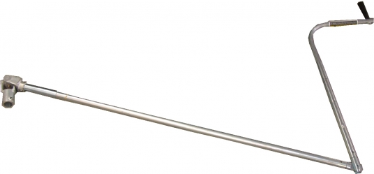 Long Folding Crank Handle with U-Joint (10' to 11' 5)