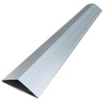 Tarp Wind Deflector with Mounting Hardware, 95 Aluminum Wind Screen