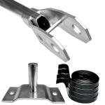 4-Spring External Mount Pivot Pin Set, Aluminum