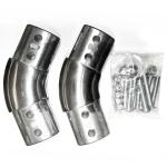 US Tarp 11302 Aluminum 45 Degree Elbow (Set of 2)