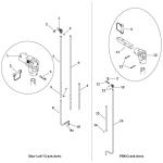 1100816 Shur-Co (OEM) Standard Shur-Lok® Crank Arm Kit