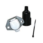 1119557 Shur-Co (OEM) Dual Conductor Socket w/boot - Vertical Pin