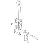 1122608 Shur-Co (OEM) Stainless Ratchet Strap Assy - 18 x 1