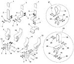 1124783 Shur-Co (OEM) EOF Alum 6 Offset Tarp Stop w/Hdw