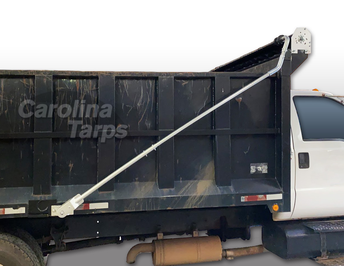 Dump Truck Tarp System | Electric 4 Spring STEEL Tarp Kit | Fits up to 20' Long and 102 Wide