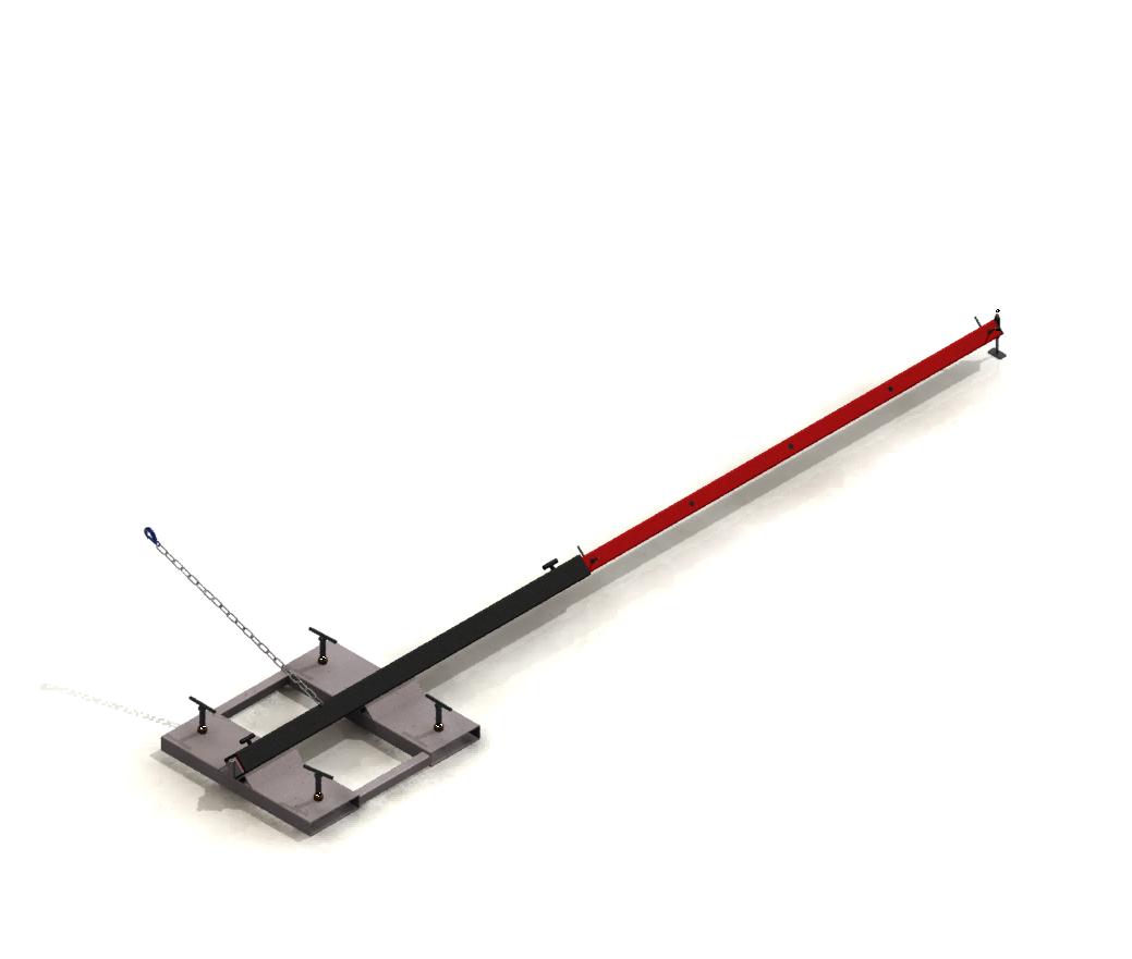 Tarp Loader Forklift Attachment