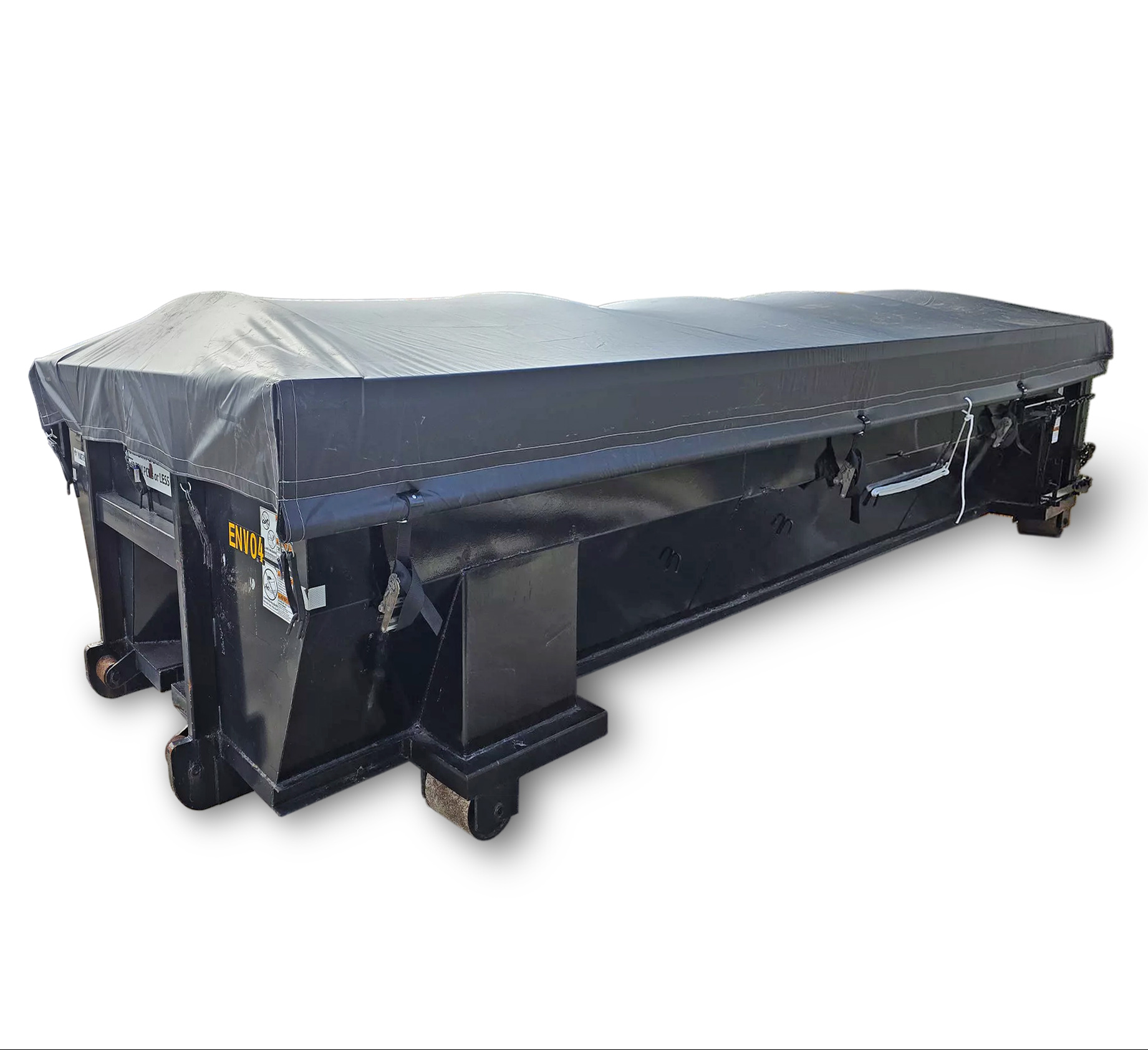 Roll Off Container Tarp Kit - Side Roll Tarp for Dumpsters (Include O.D.) - Mountain CNTRK96