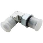 Pioneer HR4681 -6 SAE x -6 JIC 90 Degree Elbow Fitting