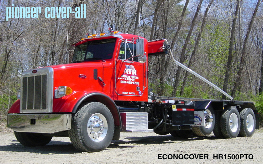 Roll Off Tarp System with Adjustable Gantry Pioneer HR1500PTO