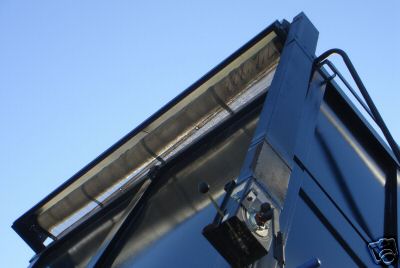 Buyers DTR7518 Manual Cab Crank Pull Tarp System For Dump Trucks (7'6"x18')