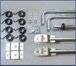 US Tarp 12223 Complete Arm Kit for 4-Spring Steel System (up to 24')