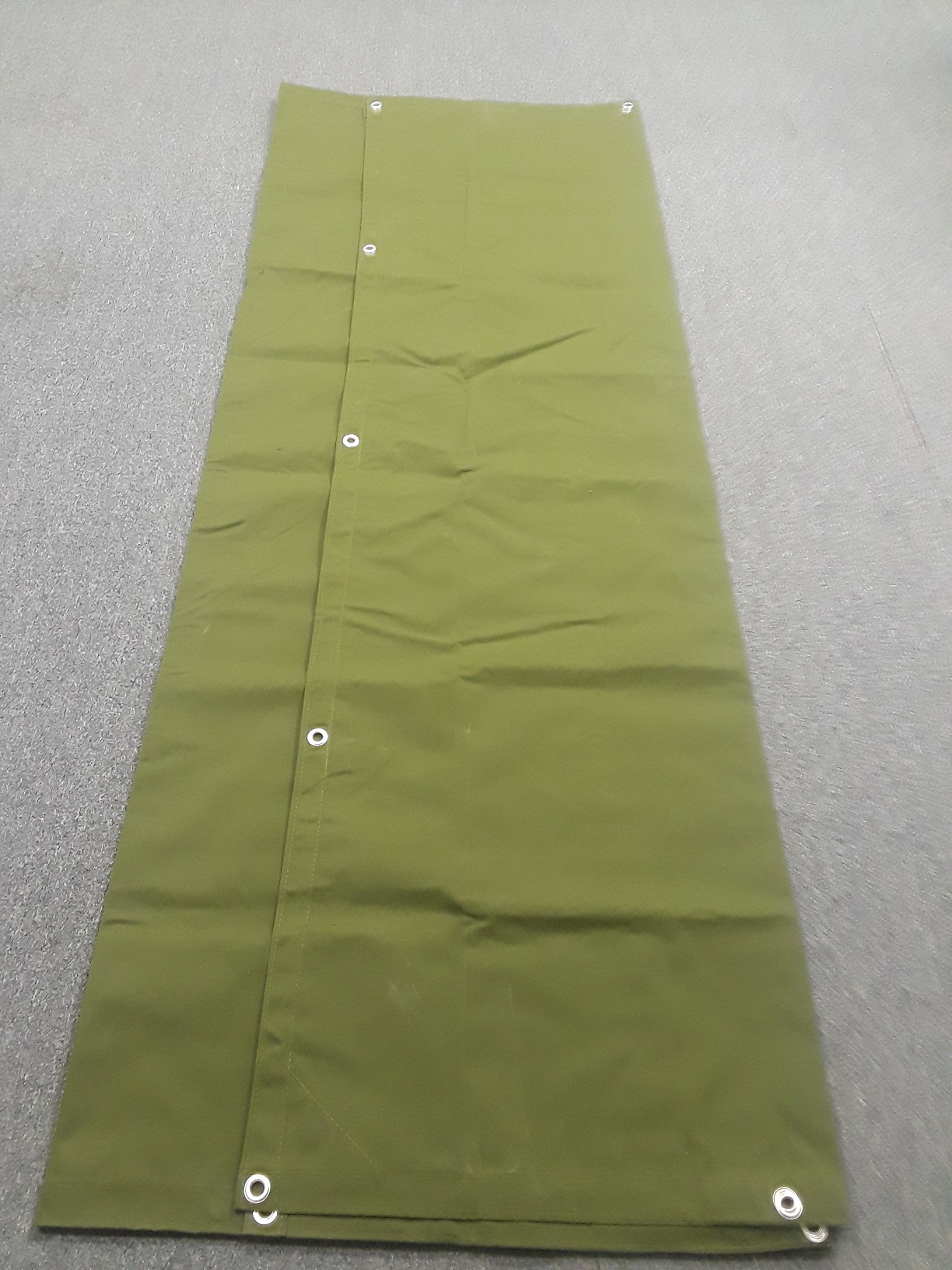 thumbnail image 2 of Mytee Products 8x12 Ft Dark Brown 12oz Canvas Tarp, Polyester With Rustproof Grommets 2 of 4
